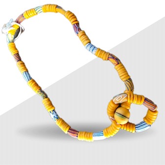 Perle traditionnel en cailloux