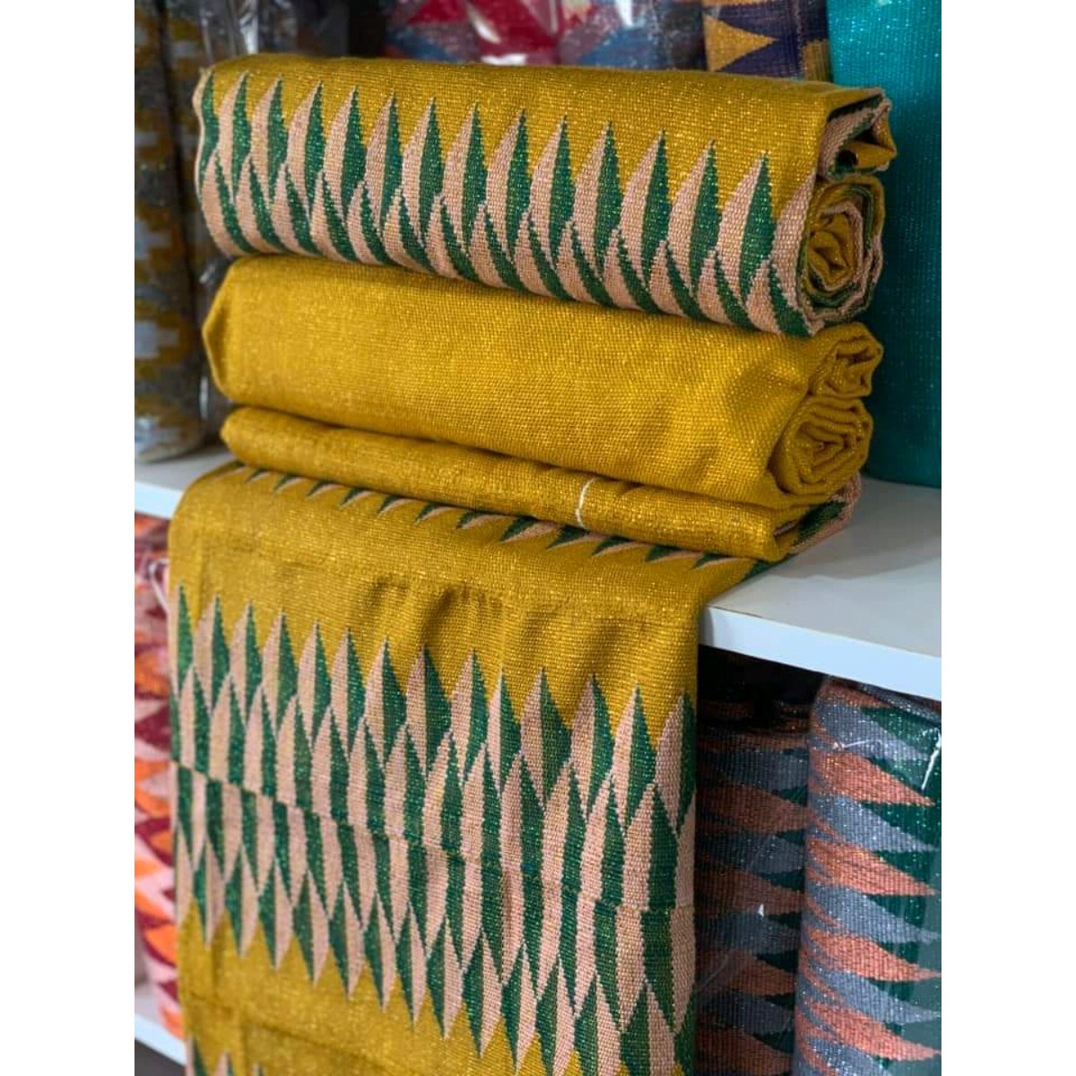 Pagne Traditionnelle Kente  - Photo 3