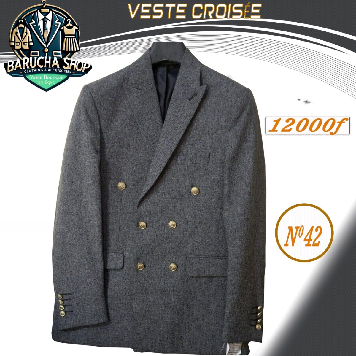 Veste croisée - Photo 3