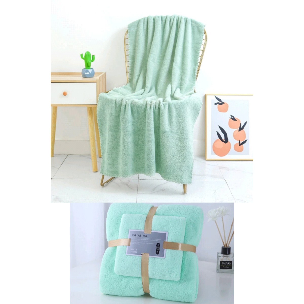 SERVIETTE DE BAIN LUXUEUSE