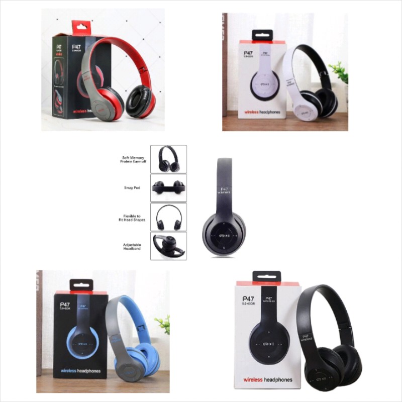 Écouteurs Casque Bluetooth 