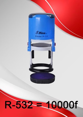 Tampon: Boitier rond r-532