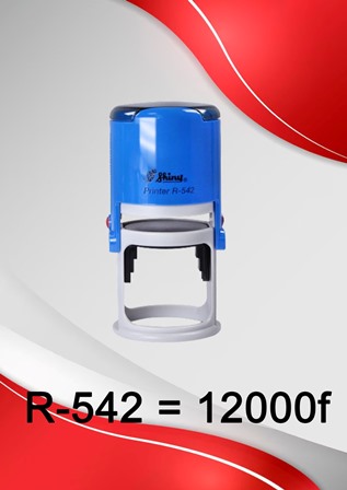 Tampon: Boitier rond r-542