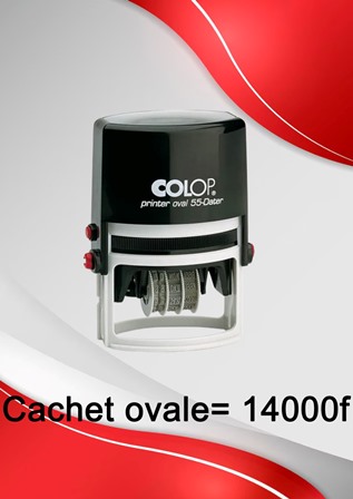 Tampon: Boitier oval