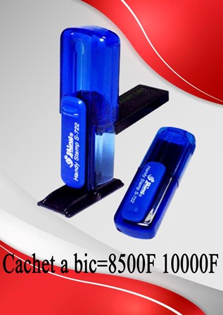 Tampon: cachet à bic