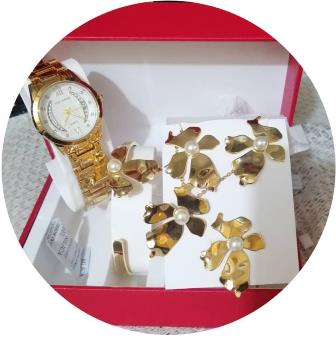 Ensemble chaîne + montre