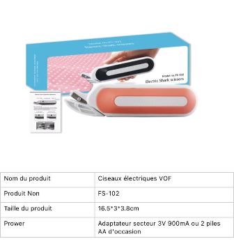 Ciseaux électriques - Photo 2