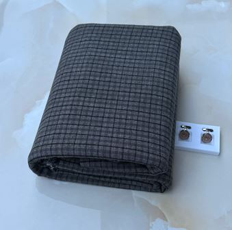 Tissu coupon uni - Photo 4