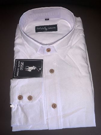 Chemise manche longue blanche