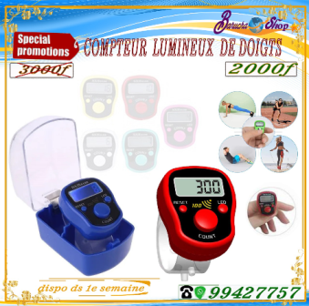 Compteur de doigts