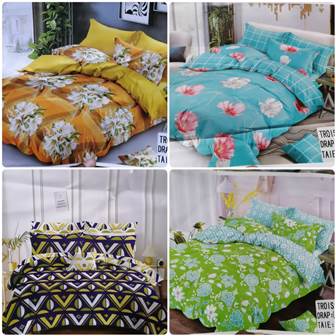 2 draps(3 places) + 4 taies