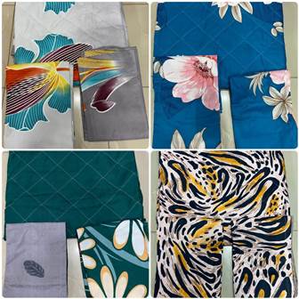 1 drap + 1 couverture lourde + 4 taies