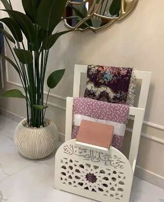 Étagère de rangement espace de prière