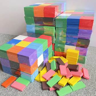 Jeux de Domino coloré - construction et réflexe - Photo 2