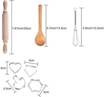 Ensemble tablier et accessoires cuisine - Photo 2