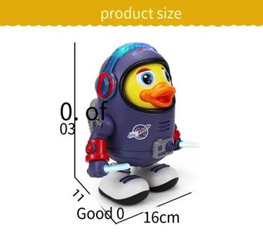 Jouets interactif Space Duck Astronaute - Photo 3