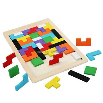 Jeux puzzle en bois Russian blocks - Photo 3