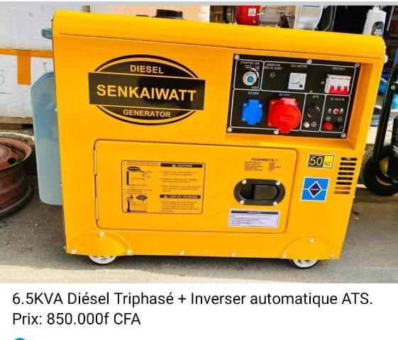 Générateur électrique - 6.5KVA
