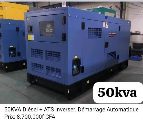 Générateur électrique - 50KVA