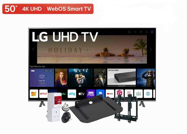 Pack LG 50 pouces Android