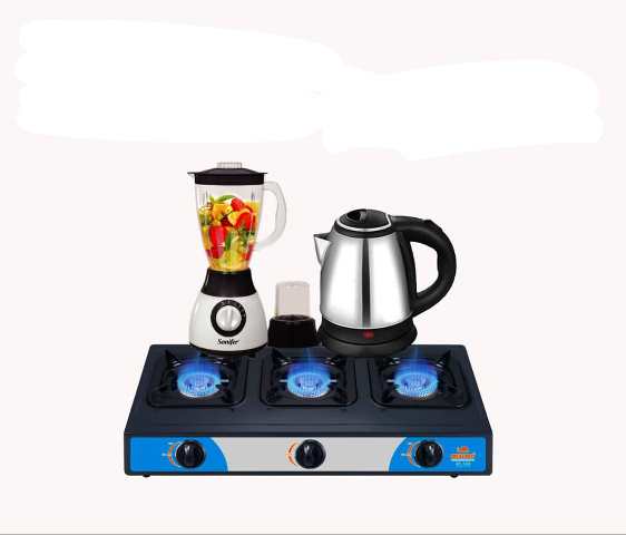 Pack Foyer de gaz 3 feux