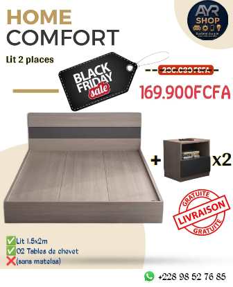 Lit moderne - 2 places - Photo 2