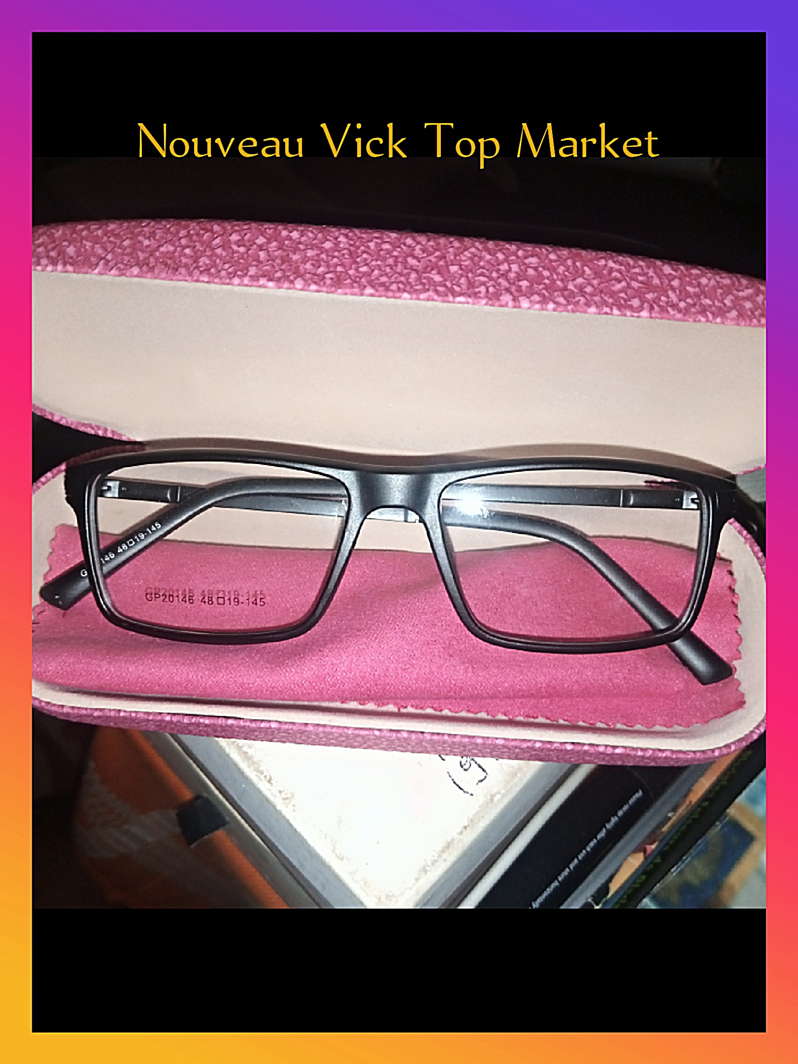 Lunettes  : Nouveau Vick Top Market 7 Assifio
