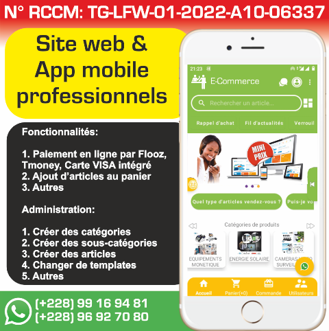 Site web et son application mobile Android : iKel Group Assifio